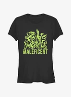 Disney Villains Green Fire Girls T-Shirt