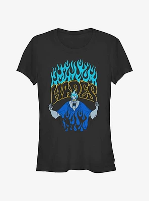 Disney Villains Angry Hades Girls T-Shirt