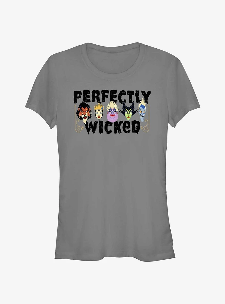 Disney Villains Perfectly Wicked Girls T-Shirt