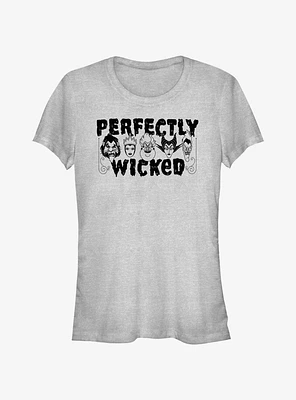 Disney Villains Wicked Heads Girls T-Shirt