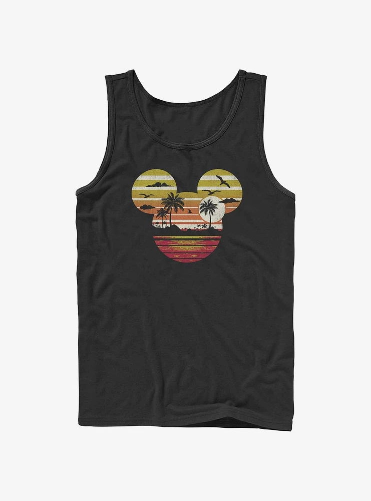 Disney Mickey Mouse Sunset Head Tank