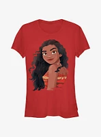 Disney Moana Face Girls T-Shirt