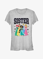 Disney Princesses Sister Collegiate Girls T-Shirt