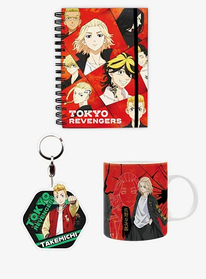 Tokyo Revengers Notebook Keychain and Mug Bundle