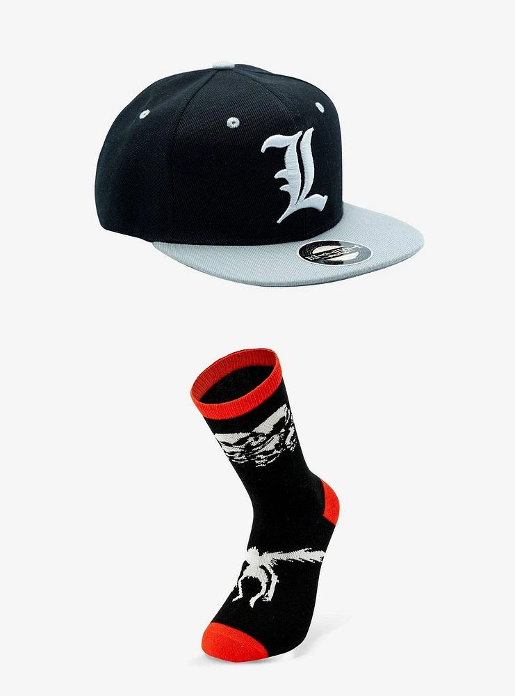 Death Note Cap and Sock Bundle