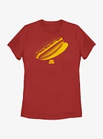 Wienerschnitzel Hotdog Stamp Womens T-Shirt