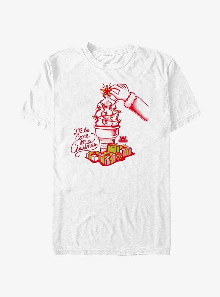 Wienerschnitzel Christmas Cone T-Shirt