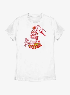 Wienerschnitzel Christmas Cone Womens T-Shirt