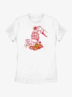 Wienerschnitzel Christmas Cone Womens T-Shirt