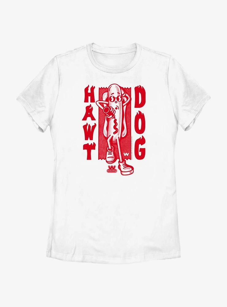 Wienerschnitzel Hawt Dog Womens T-Shirt