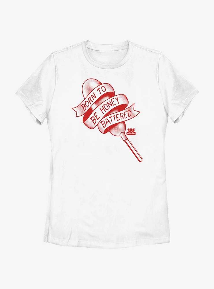 Wienerschnitzel Be Honey Battered Womens T-Shirt