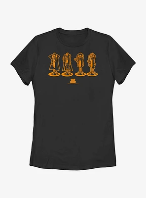 Wienerschnitzel Halloween Hotdogs Womens T-Shirt