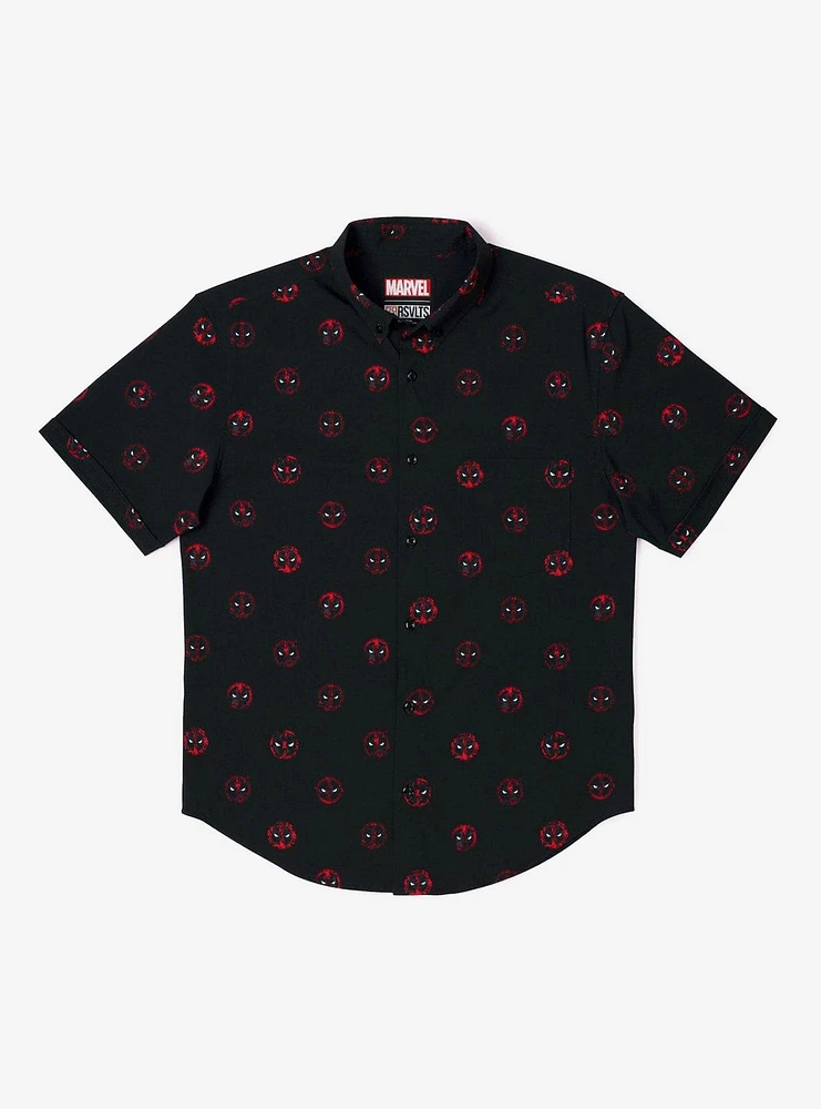 RSVLTS x Deadpool The Anti-Hero Button-Up Shirt