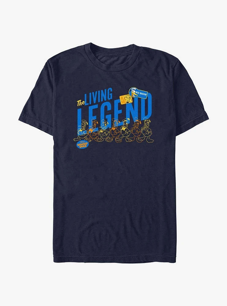 Disney Donald Duck The Living Legend T-Shirt