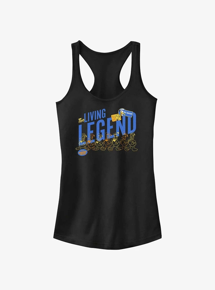 Disney Donald Duck The Living Legend Girls Tank Top