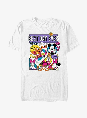 Disney Mickey Mouse Best Day Comic T-Shirt