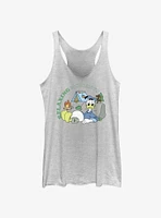 Disney Donald Duck Relaxing Moments Girls Tank Top