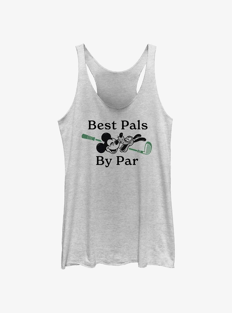 Disney Mickey Mouse & Pluto Best Pals By Par Girls Tank Top