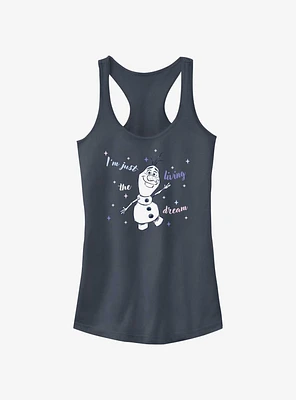 Disney Frozen 2 I'm Living The Dream Olaf Girls Tank