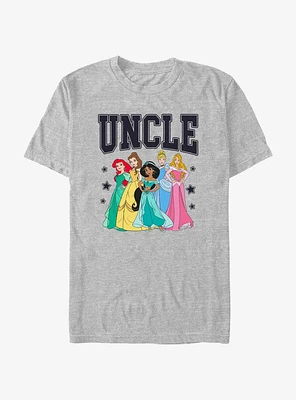 Disney Princesses Uncle Collegiate T-Shirt