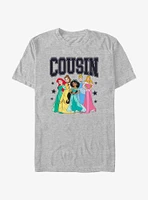 Disney Princesses Cousin Collegiate T-Shirt