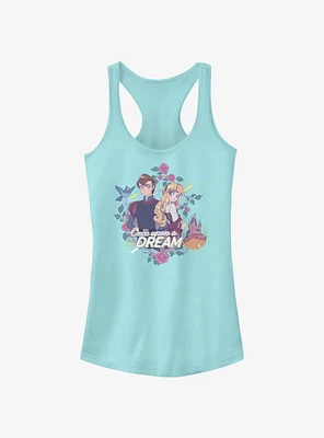 Disney Sleeping Beauty Aurora And Phillip Manga Girls Tank