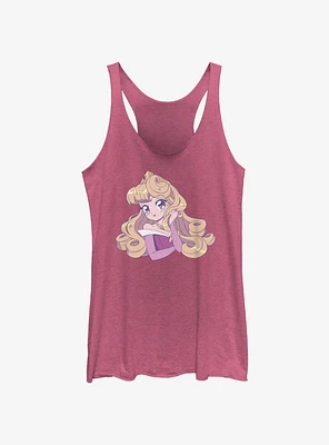 Disney Sleeping Beauty Cute Aurora Manga Version Girls Tank