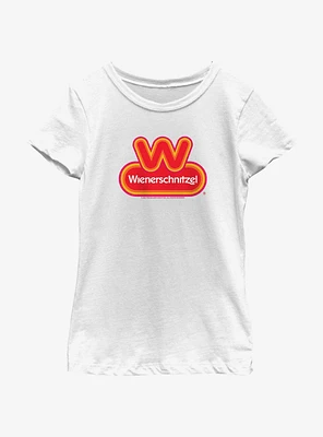 Wienerschnitzel Logo Youth Girls T-Shirt