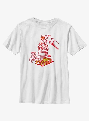 Wienerschnitzel Christmas Cone Youth T-Shirt