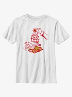 Wienerschnitzel Christmas Cone Youth T-Shirt