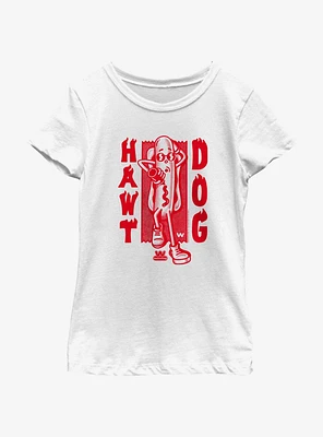 Wienerschnitzel Hawt Dog Youth Girls T-Shirt