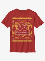 Wienerschnitzel Ugly Sweater Youth T-Shirt