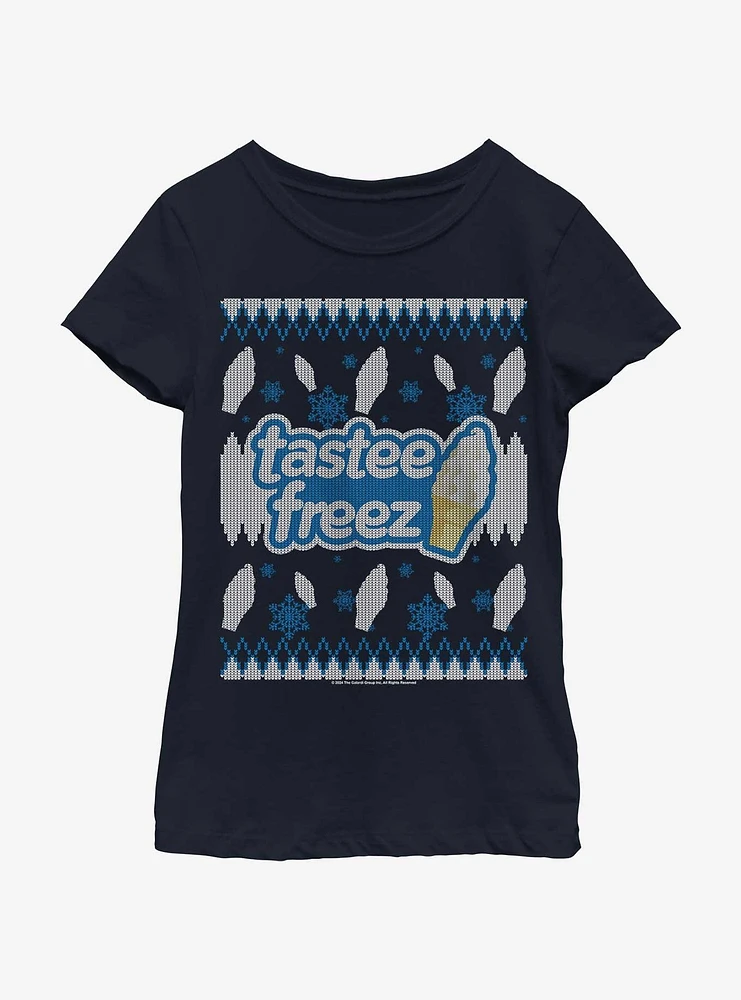 Wienerschnitzel Tastee Freez Ugly Sweater Youth Girls T-Shirt