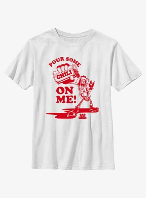 Wienerschnitzel Pour Some Chilli Youth T-Shirt