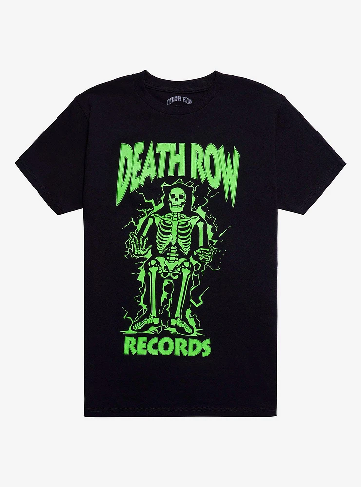 Death Row Records Glow-In-The-Dark Skeleton T-Shirt