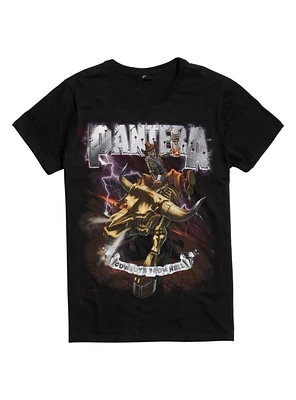 Pantera Cowboys From Hell Band Photo T-Shirt