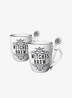 Witches Brew Mug & Spoon Set