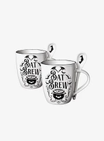 Alchemy of England Bat Brew Mug & Spoon Set