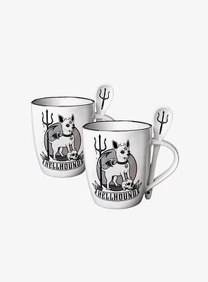 Alchemy of England Hellhound Mug & Spoon Set