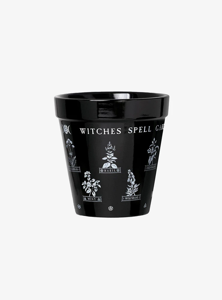 Witches Spell Garden Plant Pot