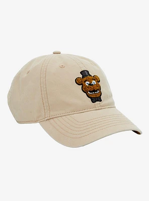 Five Nights at Freddy's Freddy Fazbear Chenille Patch Ball Cap - BoxLunch Exclusive