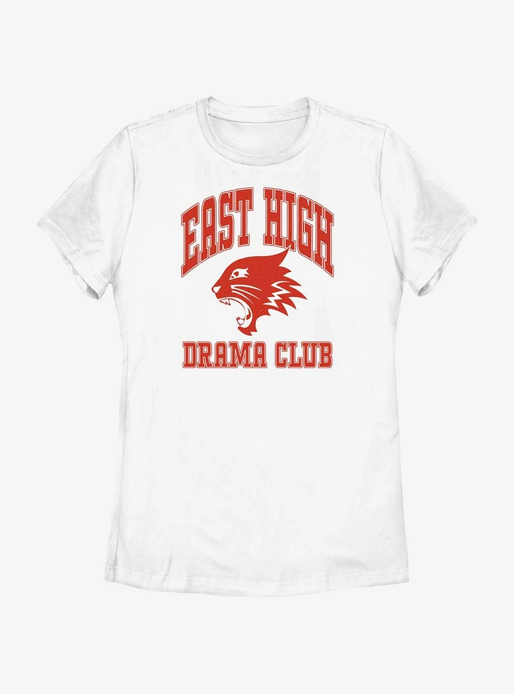 High School Musical East Drama Club Collegiate Womens T-Shirt