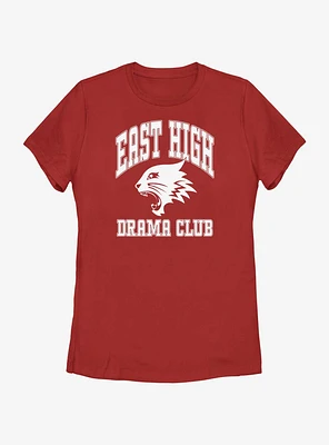 High School Musical East Drama Club Collegiate Style Womens T-Shirt