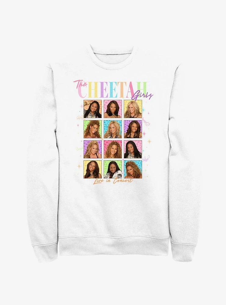 The Cheetah Girls Tile Portraits Sweatshirt