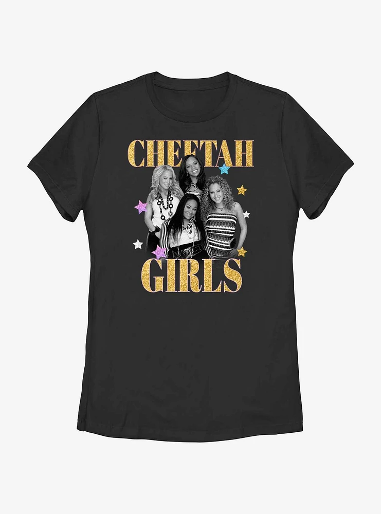 Cheetah Girls Group Portrait Womens T-Shirt