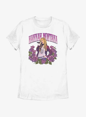 Hannah Montana Rose Portrait Womens T-Shirt