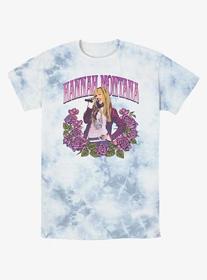 Hannah Montana Rose Portrait Tie-Dye T-Shirt