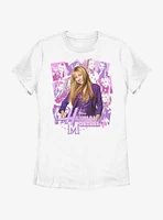 Hannah Montana Portrait Collage Womens T-Shirt