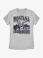 Hannah Montana World Tour Poster Womens T-Shirt