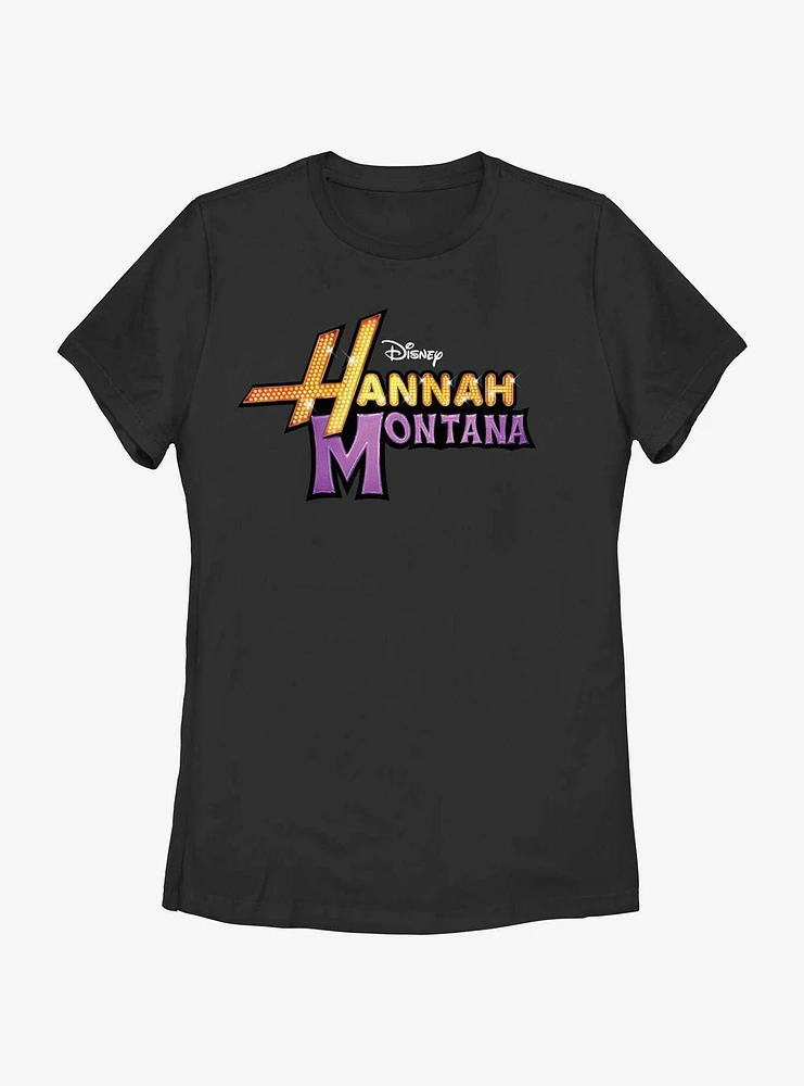 Hannah Montana Classic Logo Womens T-Shirt